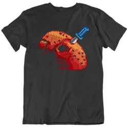 Friday The 13th Jason Vorhees Mask 8 Bit Cult Classic Nes Video Game T