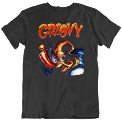 Earthworm Jim Cult Classic NES video Game  T Shirt