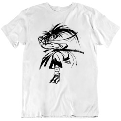 Samurai Showdown Retro Classic Arcade Game Haohmaru Fan T Shirt