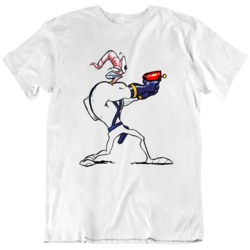 EarthWorm Jim Retro Video Game Fan  T Shirt