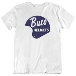 Vintage Hot Rod Racing Buco Helmets T Shirt