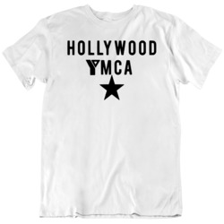Hollywood Ymca  As Seen On Leonard Cohen  Retro T Shirt