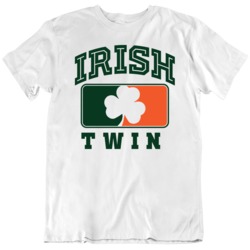 Irish Twin Funny St Patrick's Day  T Shirt