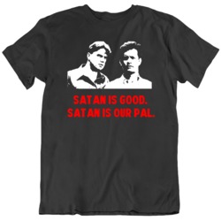 The burb's Retro Classic Satan is Good Satan is Our Pal v2 T Shir