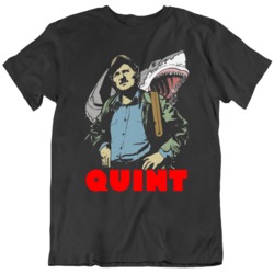 Quint Cult Classic Movie Jaws  T Shirt