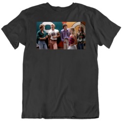 Cult Classic Dazed and Confused Pool Hall Scene Movie Fan v2 T Shirt