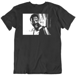 Cult Classic Comedy Beverly HIlls Cop Fan Black   T Shirt