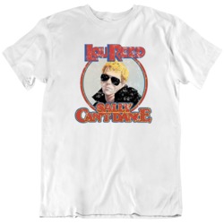 Lou Reed Sally Can't Dance Music Fan Distressed T Shirt