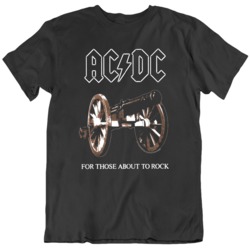 For Those About To Rock We Salute You Album Cover Art Music Fan T Shir