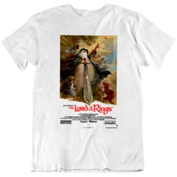 The Lord of the Rings  Sci Fi Movie poster Fan  T Shirt