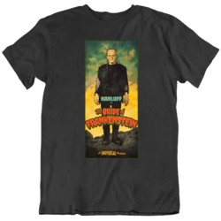 Classic Horror Movie Frankenstein Poster Movie Fan v4 T Shirt
