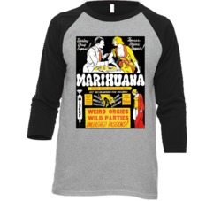 Marijuana Weed 1930's Vintage Marihuana Anti Drugs v2 T Shirt