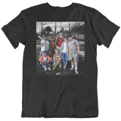 Cult Classic Movie The Sandlot Squad Group Picture  T Shirt
