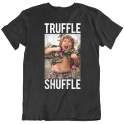 The Goonies Chunk Truffle Shuffle 80's Movie Fan  T Shirt