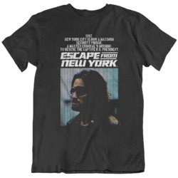 Book Cover Escape from New York Classic 80's Movie Fan Snake Plis