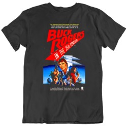 Retro 80's TV Show Buck Rogers in The 25th Century Fan  T Shirt