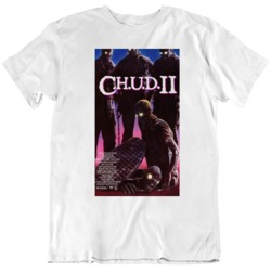 Retro 80's Horror Movie CHUD 2 Fan v2 T Shirt