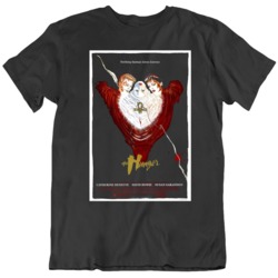 Retro 80's Horror Movie The Hunger Movie Poster Fan V2 T Shirt