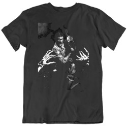 Retro 80's Horror Movie The Evil Dead Movie ASH Chainsaw Fan T Sh