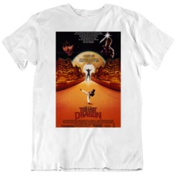Retro 80's Movie The Last Dragon Movie Poster Fan V2  T Shirt