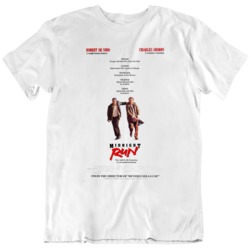 Retro 80's Comedy Movie Midnight Run Movie Poster Fan T Shirt