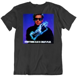 Retro 80's Nintendo Power Glove Ad Fan T Shirt