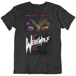 Retro 70's Horror Movie Legend Of The Werewolf Movie Poster Fan T