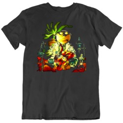 Retro Movie Parody Re-Animator Muppets Bunsen Beaker Cool Fan T Shirt