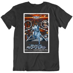 Retro 80's Buck Rogers Movie Poster Cool Fan T Shirt