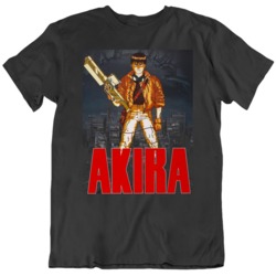 Akira Anime Manga Poster Fan  T Shirt