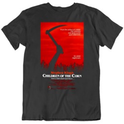 Retro 80's Horror Movie Children of Th Corn Movie Poster Cool Fan