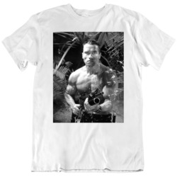 Retro 80's  Movie Predator Movie  Scene Cool Fan V2  T Shirt