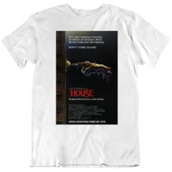 Retro 80's Movie House Movie Poster Cool Fan V2  T Shirt