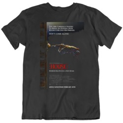 Retro 80's Movie House Movie Poster Cool Fan V2  T Shirt