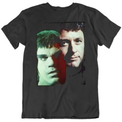 Retro 80's TV Show Incredible Hulk Fighting Identity  Cool Fan  T