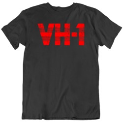 Retro 80's VH 1  Cool Fan Distressed T Shirt