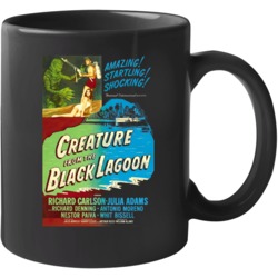 Creature From The Black Lagoon 1950s Horror Film Movie  Poster Mug