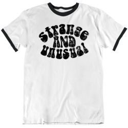 Gothic Rock Strange and Unusual Vintage Style Grunge Goth   T Shirt
