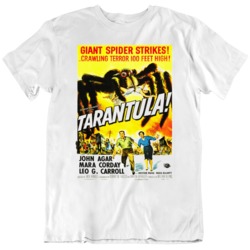 Classic Retro Horror Tarantula Sci Fi Movie Film Poster T Shirt
