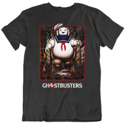 Ghostbusters Movie Film Poster Fan  T Shirt