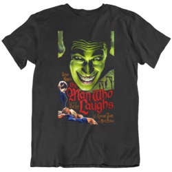 Retro Classic Horror Movie The Man Who Laughs Poster Joker Inspiration