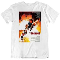 Retro Classic Adventure Movie The Goonies Movie Poster V4 T Shirt