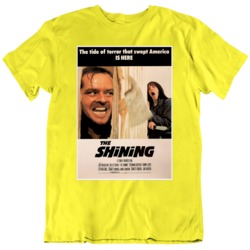 Cult Classic Horror The Shining Movie Poster Fan v2 T Shirt