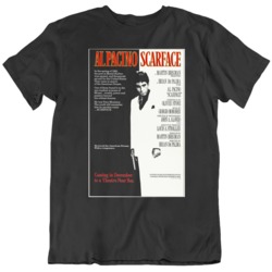 Cult Classic Scarface  1980's Movie Poster v2 T Shirt