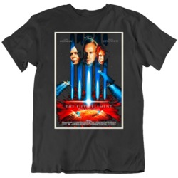 Cult Classic The Fifth Element 1990's Movie Poster v2 T Shirt
