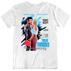 True Romance 90's Action Cool Film Poster  T Shirt