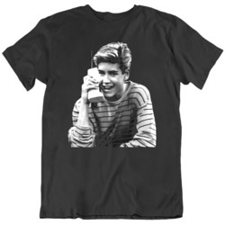 Retro 80's TV Show Saved By The Bell Zack Morris Cell Phone T Shi