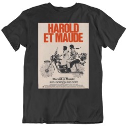 Harold And Maude French  Movie Poster T Shirt