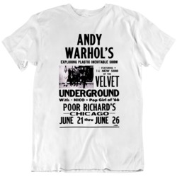 The Velvet Underground Chicago 1967 T Shirt