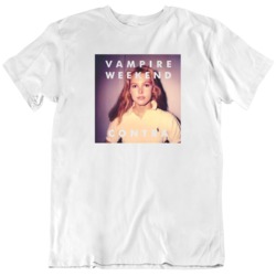 Vampire Weekend Contra Music Fan White T Shirt